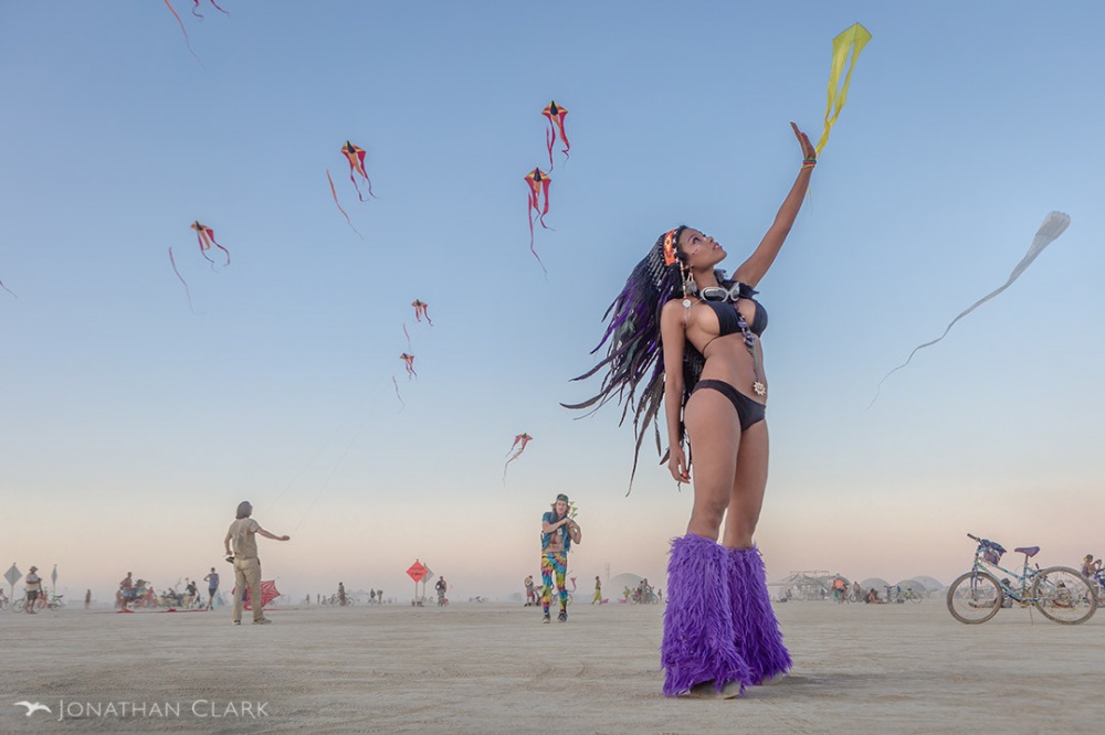 фестиваль Burning Man в Неваде