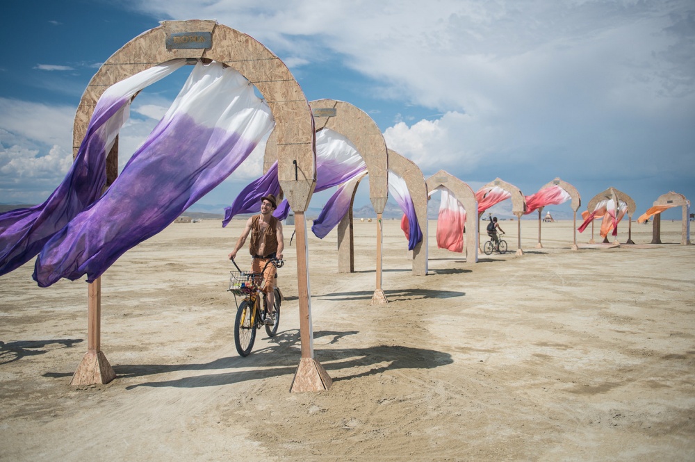 фестиваль Burning Man в Неваде
